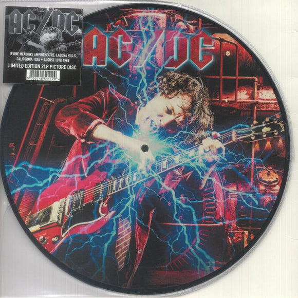 AC/DC - Live at Irvine Meadows, 2 Picture Discs Vinyl Record