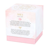 Aries Zodiac, Cedarwood & Rose Quartz Candle