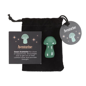 Aventurine Crystal Mushroom