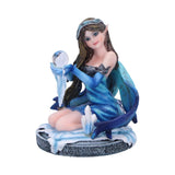 Azura Blue Crystal Fairy Figurine