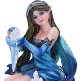 Azura Blue Crystal Fairy Figurine