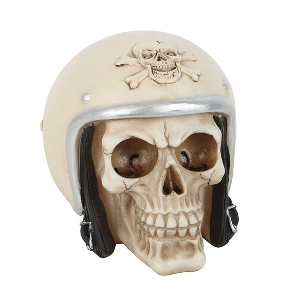 Biker Skull Ornament