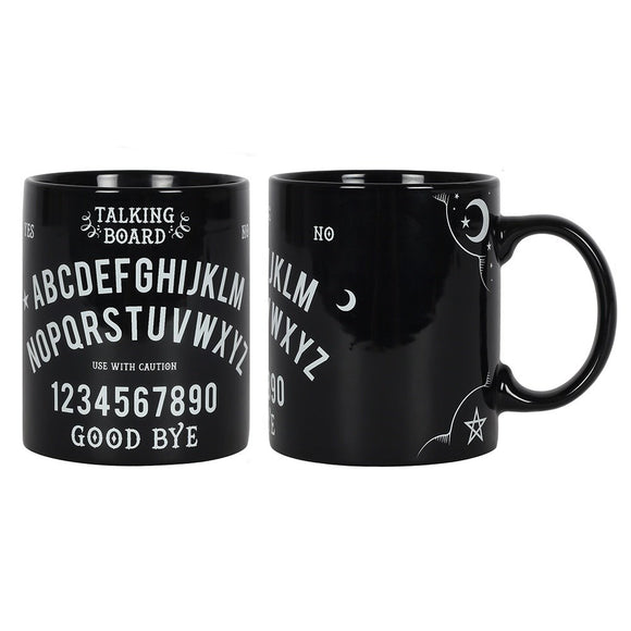 Black Ouija Board Mug