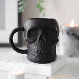 Black Skull Shaped Mug