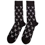 Black Sabbath Ankle Socks: Demon Pattern