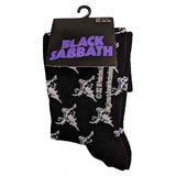 Black Sabbath Ankle Socks: Demon Pattern