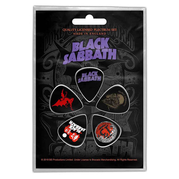 Black Sabbath Guitar Plectrum Pack