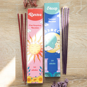 Celestial Sun & Moon Sleep & Revive Incense Set