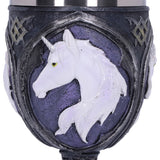 Celtic Purple Unicorn Goblet