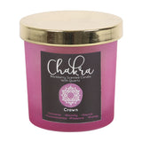 Crown Chakra, Blackberry, Quartz Candle