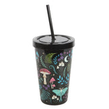 Dark Forest Tumbler with Straw