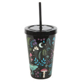 Dark Forest Tumbler with Straw