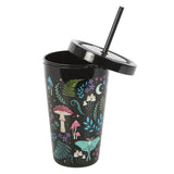 Dark Forest Tumbler with Straw