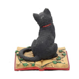 Eclipse Black Cat Spell Book Figurine