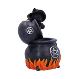 Familiar Brew Black Cat Backflow Incense Burner