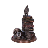 Feline Scholars Bronze Cats & Books Ornament