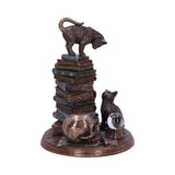 Feline Scholars Bronze Cats & Books Ornament