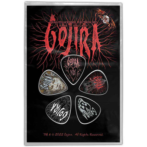 Gojira Guitar Plectrum Pack: Fortitude