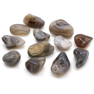 Grey Agate Tumble Stones