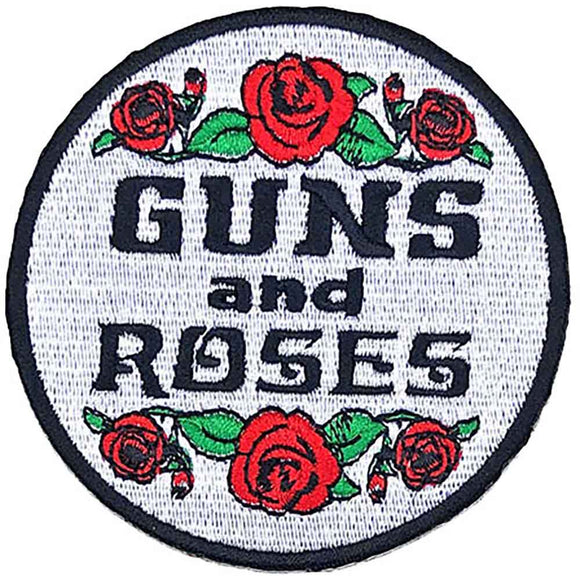 Guns N' Roses Round Iron-On Patch