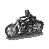 Hell on the Highway Skeleton Motorbike Ornament