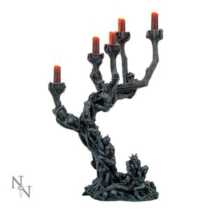 Hells Demon Torture Candelabra Candle Holder