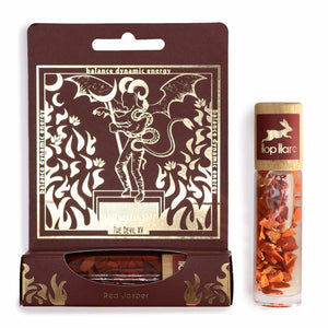 Hop Hare Crystal Essential Oil Roll On - The Devil, Red Jasper