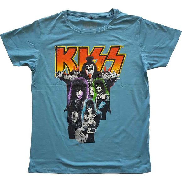 KISS Neon Band T-Shirt