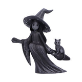 Little Souls Beam Witch on Broom Figurine