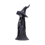 Little Souls Glimmer Witch with Cat Figurine