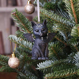 Malpuss Bat Cat Hanging Ornament