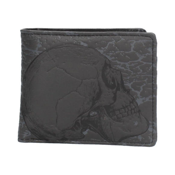 Memento Mori Black Skull Wallet