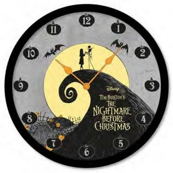 The Nightmare Before Christmas (Jack & Sally) Clock