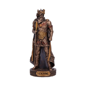 Odin God of War Mini Bronze Figurine