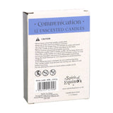 Pack of 12 Communication Blue Spell Candles