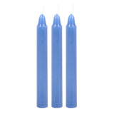 Pack of 12 Communication Blue Spell Candles