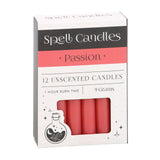 Pack of 12 Passion Red Spell Candles