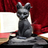 Pawzuph Horned Cat Figurine 26cm