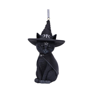 Purrah Witch Cat Hanging Ornament