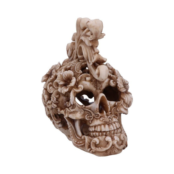 Rococo Skull Ornament