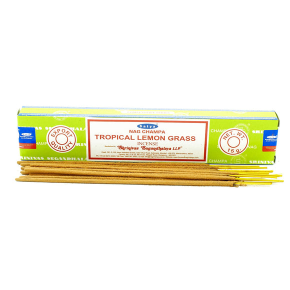 Satya Tropical Lemon Grass Incense Sticks