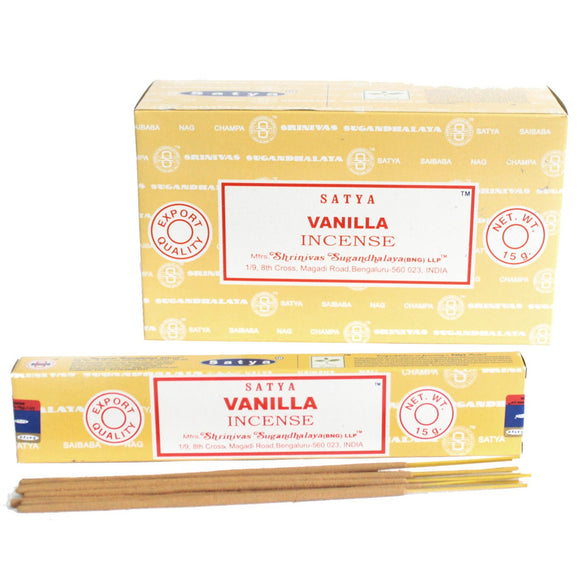 Satya Vanilla Incense Sticks