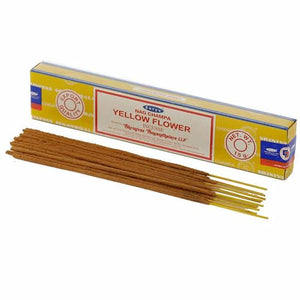 Satya Yellow Flower Incense Sticks