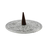 Silver Pentagram Incense Holder