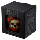 Skulls & Roses Lidded Mug & Tea Infuser