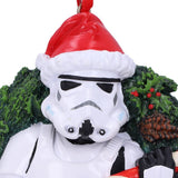 Stormtrooper Christmas Wreath Hanging Ornament