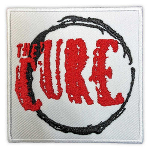 The Cure Patch: White Circle Logo