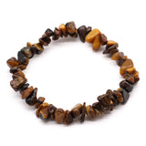 Tiger's Eye Crystal Chip Bracelet