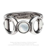 Triple Goddess Ring