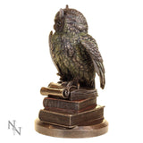 Ulula Bronze Academic Owl Figurine